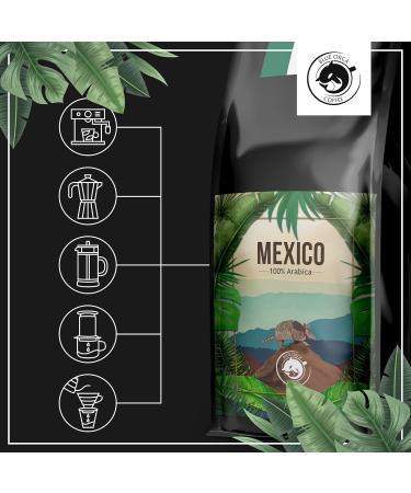 Blue Orca Coffee MEXICO Single Origin coffee beans 100 Arabica freshly roasted 1 kg - Buy Online on GoSupps.com