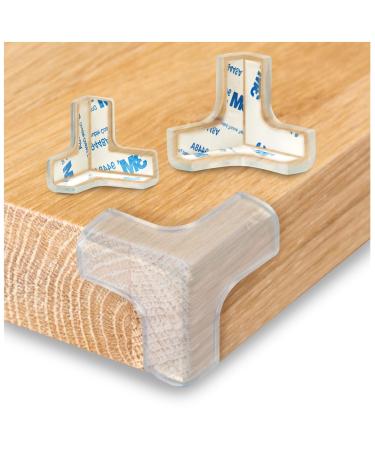 BINGBONG Desk Corner Protector (8 Pack) Corner Guards for Baby Proofing Corners and Edges, Corner Covers Baby Safety, Child Corner Edge Protectors, Child Proof Corner Guards Preferences (Small) Small 8