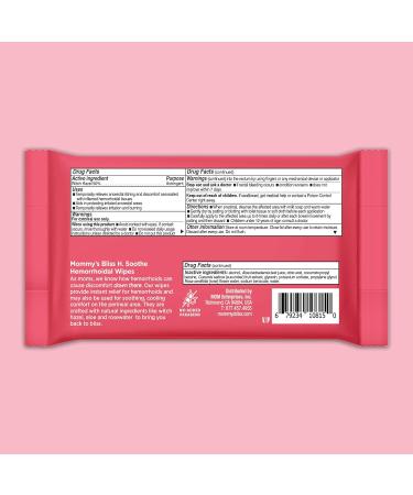 Mommy's Bliss Hemorrhoid Relief Wipes with Witch Hazel & Aloe 50 Medicated Wipes - Buy Online on GoSupps.com