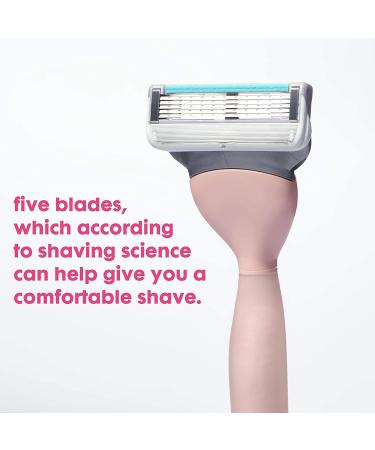 JOY The Pink One Razor with 2 Cartridges - Smooth Shave Guaranteed - Buy Online on GoSupps.com