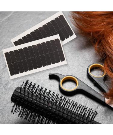 FOMIYES Double Sided Tape for Hair Extensions - 10 Sheets Wig Adhesive Strips & Bonding Tape for Lace & Woven Fabrics - Buy Online on GoSupps.com