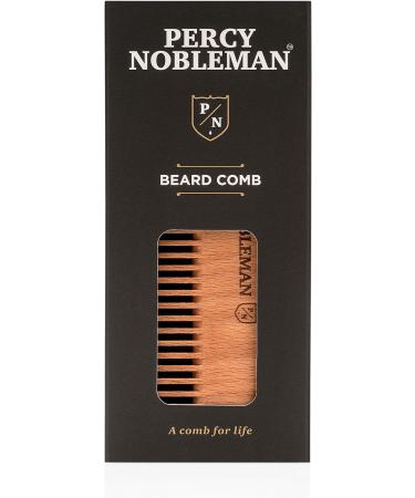 Percy Nobleman Wooden Beard Comb - Handcrafted for Styling and Grooming - Buy Online on GoSupps.com