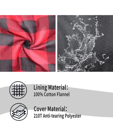 HiZYNICE 0 Degree Sleeping Bag | 100% Cotton Flannel | XXL for Adults | Cold Weather Winter Camping | Right Zip | Black 90 x 39 | Free Compression Sack - Buy Online on GoSupps.com