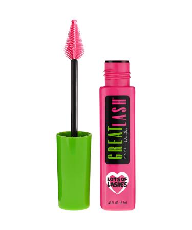 Maybelline New York Makeup Great Lash Lots Of Lashes Washable Mascara  Brownish Black Mascara  0.43 fl oz 0.43 Fl Oz (Pack of 1) WASHABLE BROWNISH BLACK