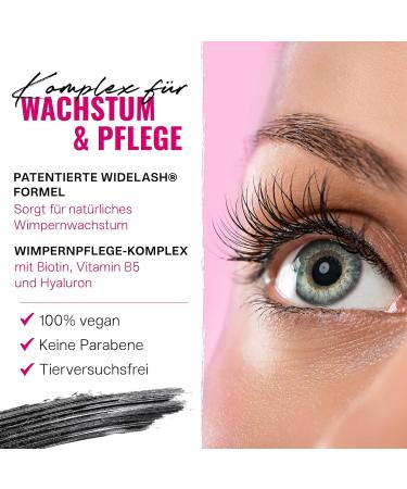 Lashcocaine Overrich Mascara | 3look Technology | Vegan Black Mascara by Svenja Walberg | Supports Natural Lashes | Made in Germany - Shop Internationally - Buy Online on GoSupps.com