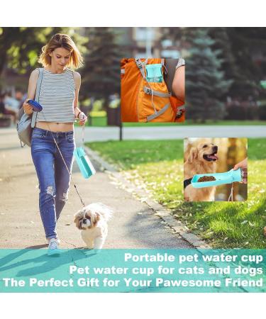 VFANDV Portable Pet Drinking Bottle - Leak-Proof 550ml Dog & Cat Water Bottle for Travel Hiking & Daily Walks - Buy Online on GoSupps.com