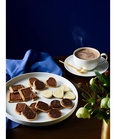 Godiva Prestige Biscuits Milk Chocolate - Crispy biscuits with milk chocolate and Lady Godiva motif - 12 pieces - 100 g - Buy Online on GoSupps.com