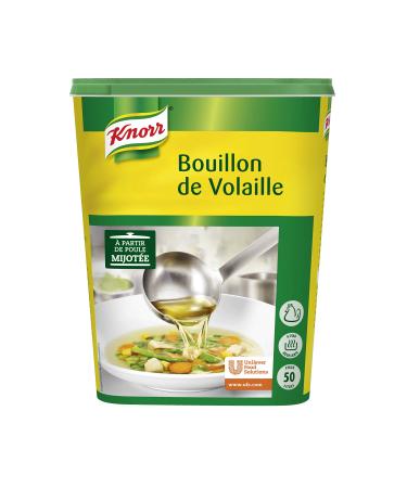 Knorr Dehydrated Poultry Broth 1 kg up to 50 l - Pack of 2