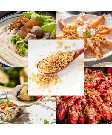 garlic crisp250g crunchy garlic crispy garlic Fried garlic crisp seasoning Fried garlic crisp garlic oil soup stir-fry seasoning - Buy Online on GoSupps.com
