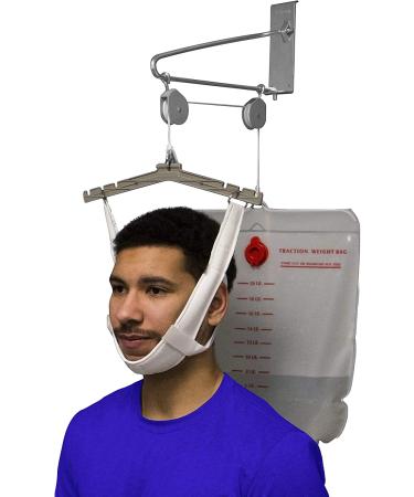 OTC Cervical Traction Kit for Neck Pain Relief and Herniated Discs - Over Door Setup - Buy Online on GoSupps.com