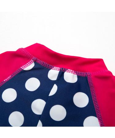 Bonverano Baby Girls UPF 50+ Sunsuit with Sun Cap - Rose Red (9-12 Months) - Buy Online on GoSupps.com