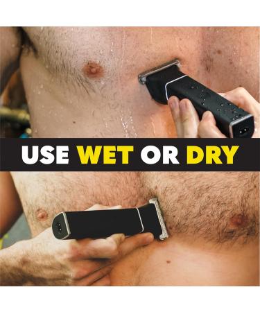 The Beard Club Manscape Body Hair Trimmer for Men - Ceramic Blade Ball & Pubic Hair Shaver Perfect Men s Body Grooming Tool - Buy Online on GoSupps.com