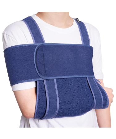 VELPEAU Arm Sling Shoulder Immobilizer - Can Be Used During Sleep - Rotator Cuff Support Brace - Adjustable Medical Sling for Broken  Fractured Bones Dislocation Sprains Strains  Tears (Medium) Medium (Pack of 1) - Buy Online on GoSupps.com