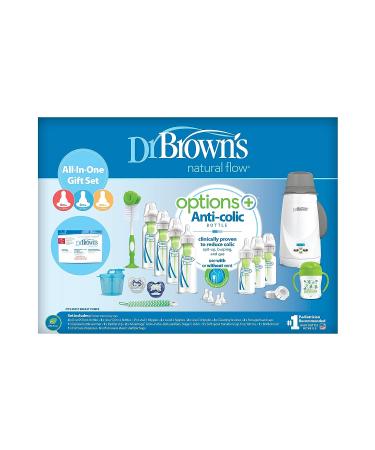 Dr. Brown's Options+ All In One Gift Set - Ultimate Baby Feeding Solution - Buy Online on GoSupps.com