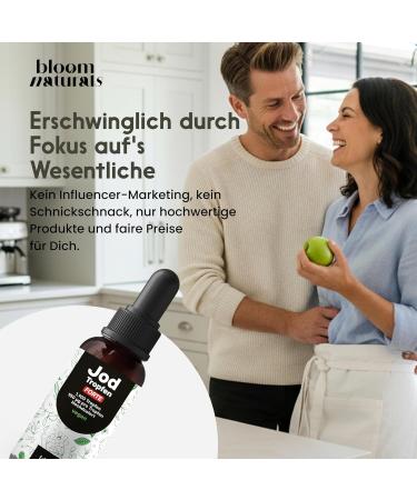 1200 drops of iodine - 150 g per drop - Perfectly dosed - Vegan - Packaging may vary - Buy Online on GoSupps.com