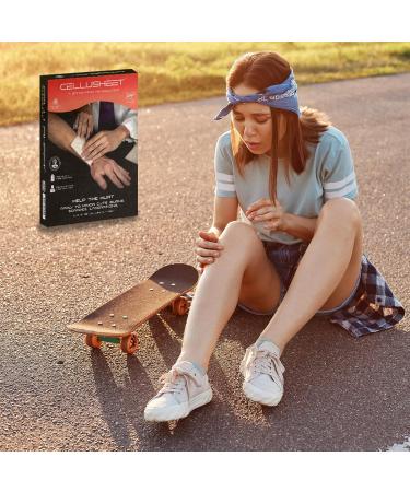 Cellusheet Wound Care Collagen Dressing 2x2 - Advanced Healing Solution for International Shipping - Buy Online on GoSupps.com