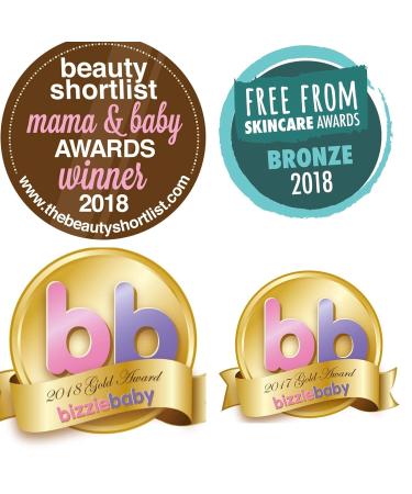 HydraNure Organic Eczema Treatment for Babies - 3.4fl oz/100ml | Soothes, Heals & Protects Skin | Best Remedy for Baby Eczema, Dry Skin & Itchiness - Buy Online on GoSupps.com