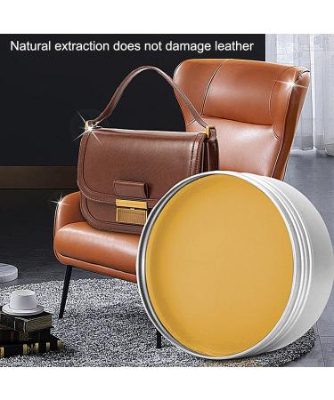  szaluyk Leather Care Cream Natural Conditioner 80g Softening and Waterproof Restorative Solution Protective Treatment Gentle Non-Darkening Formula | Versatile Clothing Furniture - Buy Online on GoSupps.com