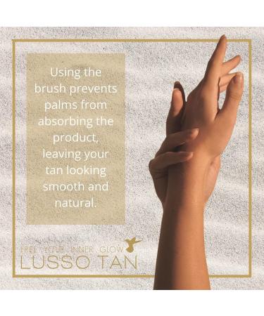 Fake Tan Brush for Tan Mousse and Tan Lotion for Self Tanning Hands Feet Face & Body By Lusso Tan. Full Coverage For Natural Streak-Free Fake Tan. Premium Tanning Brush with Flat Head Mousse and Lotion Brush - Buy Online on GoSupps.com