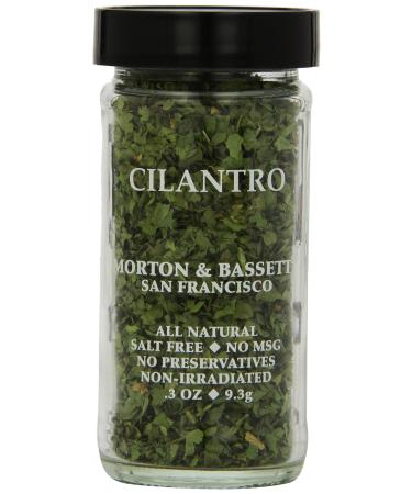Morton & Bassett Cilantro, 0.3-Ounce Jars (Pack of 3)