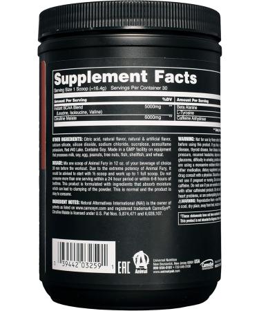 Animal Creatine Chews Tablets - Enhanced Creatine Monohydrate with AstraGin to Improve Absorption & Fury Pre Workout Powder Supplement for Energy and Focus 5g Grape + Supplement 120 Count (Pack of 1) - Buy Online on GoSupps.com