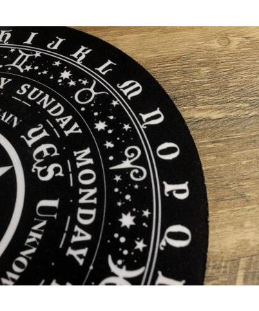 Shop Kshsaa Pendulum Board for Fortune Telling | Metaphysical Ouija Board & Witch Pendulum Mat | Wicca Supplies for Teens & Adults | Discover Paranormal Secrets - Buy Online on GoSupps.com