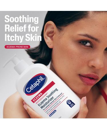 CETAPHIL ECZEMA RESTORADERM Soothing Moisturizer For Eczema Prone Skin 16 oz Fewer Symptom Flare-Ups 48 Hour Hydration 1% Skin Protectant Colloidal Oatmeal Steroid Free Doctor Recommended Brand Unscented 16 Fl Oz (Pa  - Buy Online on GoSupps.com