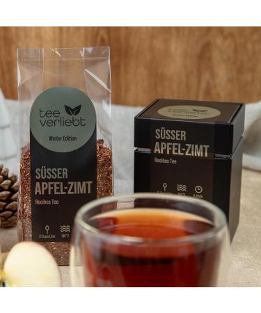Teeverliebt Winter Edition Contemplative Break Herbal Tea 90 g Loose Herbal Tea Delicious Tea Mix Ideal as a Gift for Christmas - Buy Online on GoSupps.com