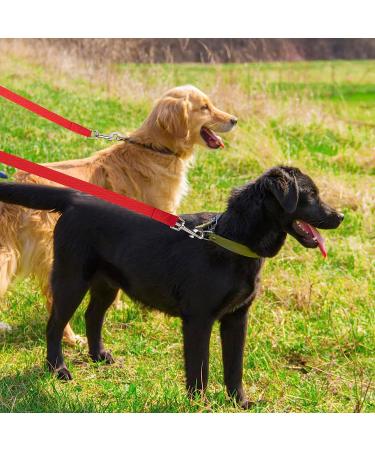 20m Track Leash for Dogs - Runeay Drag Line with Padded Handle for Training & Walking | Durable Leash for Small & Large Dogs - Red - Buy Online on GoSupps.com