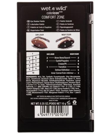 Buy Wet n Wild Color Icon 10-Pan Palette - Versatile Eyeshadow Palette with 10 Shades - Shimmer & Matte - Vegan - Perfect for Day & Evening Looks - Buy Online on GoSupps.com
