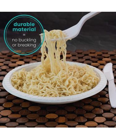 Plasticpro 6 Round Microwaveable Disposable White Plates - 100 Count - Buy Online on GoSupps.com