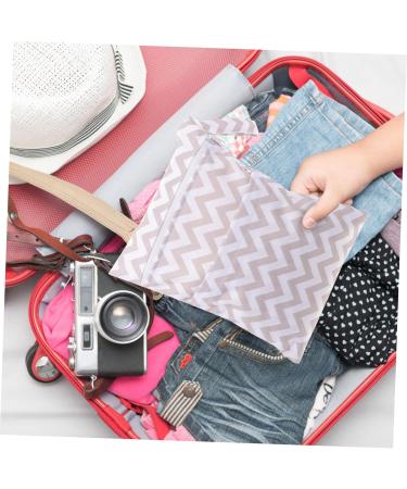 Skisuno 2-Piece Storage Bag with Zipper - Portable Compact Tampon & Period Holder for Hygiene - Buy Online on GoSupps.com