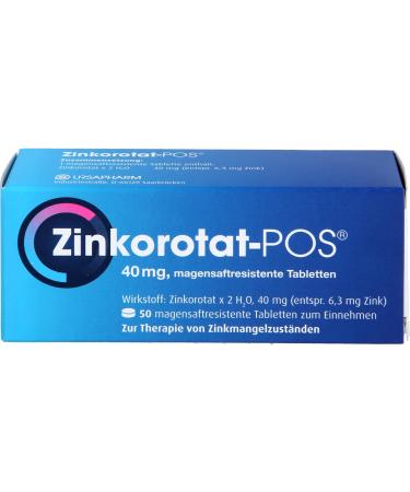 ZINKOROTAT POS gastro-resistant tablets 50 pcs
