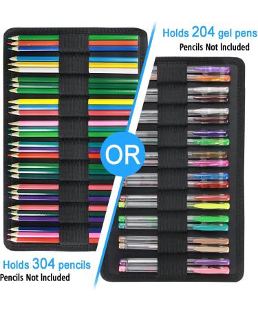 YOUSHARES Big Capacity Colored Pencil Case - 300 Slots large Pen Case Organizer with Multilayer Holder for Prismacolor Colored Pencils & Gel Pen (Grey) - Buy Online on GoSupps.com