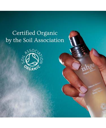 Ishga Body Spray | Natural & Organic Skincare | Scottish Seaweed | Lemongrass Rose Geranium Red Mandarin Bergamot Sandalwood | 3.38fl oz (100ml) - Buy Online on GoSupps.com