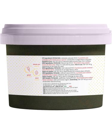 Dolcincasa-com Pure Pistachio Paste 100% Sicilian Semi-Finished Tasty and Sweet Versatile for Ice Creams and various uses - Buy Online on GoSupps.com