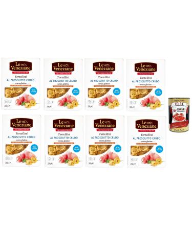 Italian Gourmet E.R. Venetian Tortellini Gluten-free raw ham raw ham gluten-free tortellini gluten-free pasta 250 g + Italian Gourmet pulp 400 g