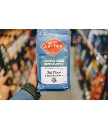 Anita s Organic Mill - Organic Gluten Free Oat Flour 900g Made in Canada - Buy Online on GoSupps.com