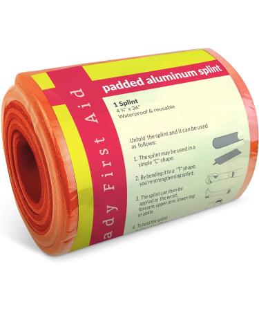 Ever Ready 36 Inch Aluminum Splint - Lightweight Universal First Aid Solution for Emergency Care - Buy Online on GoSupps.com