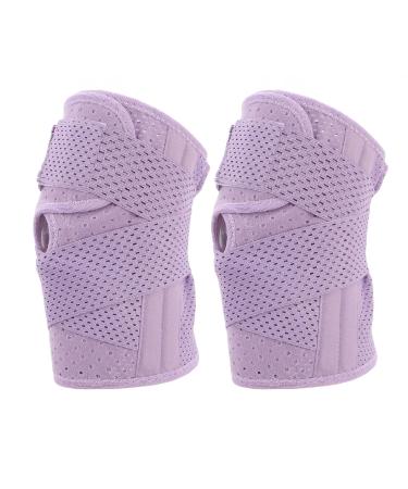 Buy Adjustable Ultra Thin Knee Brace for Basketball | Sports Knee Support - Purple (S) - International Shipping - Buy Online on GoSupps.com