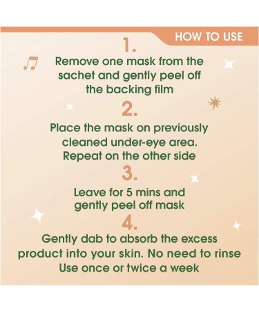 Simple Brightening Under Eye Hydrogel Mask (Pack of 4) 1 count (Pack of 4) Under Eye Brightening - Buy Online on GoSupps.com