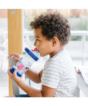 The First Years Mickey Sip & See Toddler Water Bottle 12 Oz with Floating Charm - Buy Online on GoSupps.com