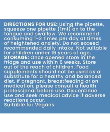 Your Good Health Co - Calm + Chill | Oral Drops | Relaxation Destress & Wellbeing | Chamomile Ashwagandha and Passionflower | 50 Servings | 50ml - Buy Online on GoSupps.com
