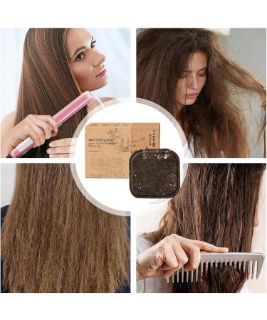 Shampoo BarMoisturizing Solid Shampoo Hair Care Scalp Cleansing for Women Men Daily Care Family Son Daughter Father Mother - Buy Online on GoSupps.com