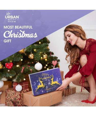 Urban Beauty Vegan Makeup Advent Calendar - 24-Day Cosmetic Gift Set for Women and Girls - Buy Online on GoSupps.com