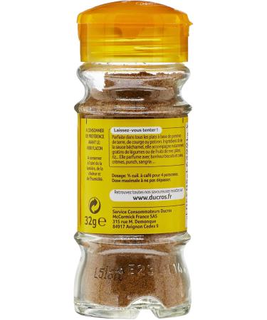 Ducros Nutmeg Ground 32g - Buy Online on GoSupps.com