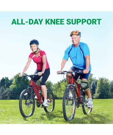 CARESOLE Circa Medium Compression Knee Sleeve for Men and Women | Support Braces for Knee Pain | Lightweight for Running, Weightlifting & Sports | Medium Single - Buy Online on GoSupps.com