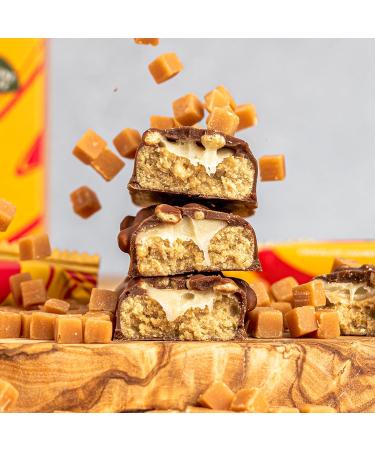 Protein Works Ridiculous Vegan Protein Bar | Award-Winning | High Protein Chocolate Caramelicious Bar | 100% Plant-Based & Palm Oil Free | 1 Count - Buy Online on GoSupps.com