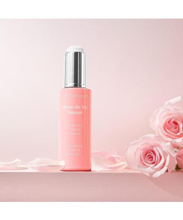 Dr Sebagh Rose De Vie Serum - Soothing Anti-Aging Face Serum for Sensitive Skin | Hydrating Rose Extract Formula - Radiance Booster (1.0 fl oz - Buy Online on GoSupps.com