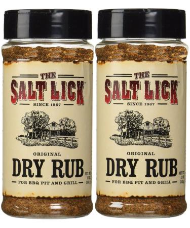Salt Lick Original Dry Rub (2 Pack) 12 ounces each Original Dry Rub 12 Ounce (Pack of 2)